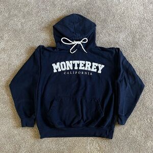 Navy blue Monterey hoodie💙